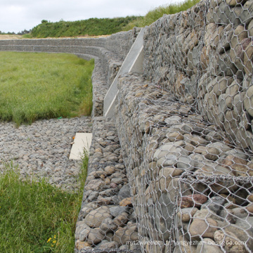 Clôture de fil de Gabion en gros de fil galvanisé de la Chine 2.7mm (GWF)